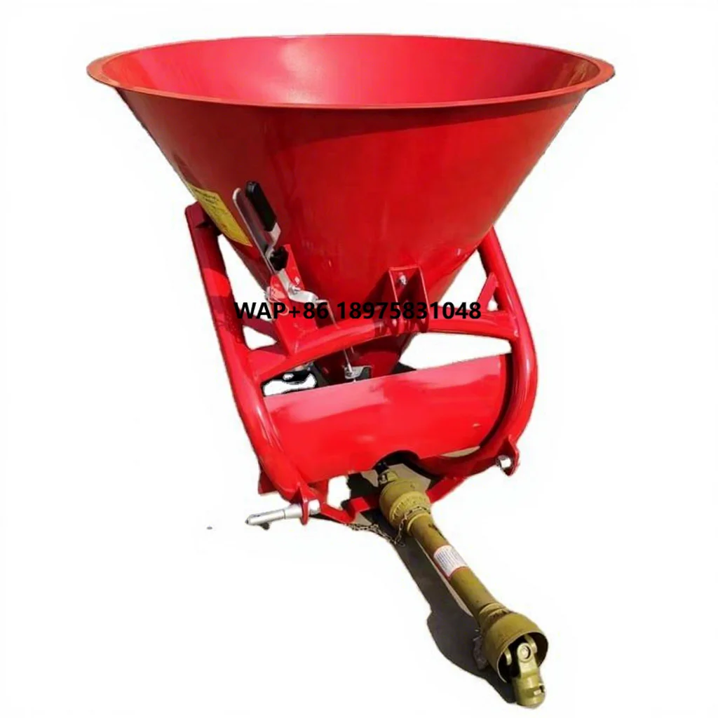 Professional 200 large capacity ATV fertilizer spreader with stainless steel hopper, suitable for grain, lime, fertilizer, salt,
