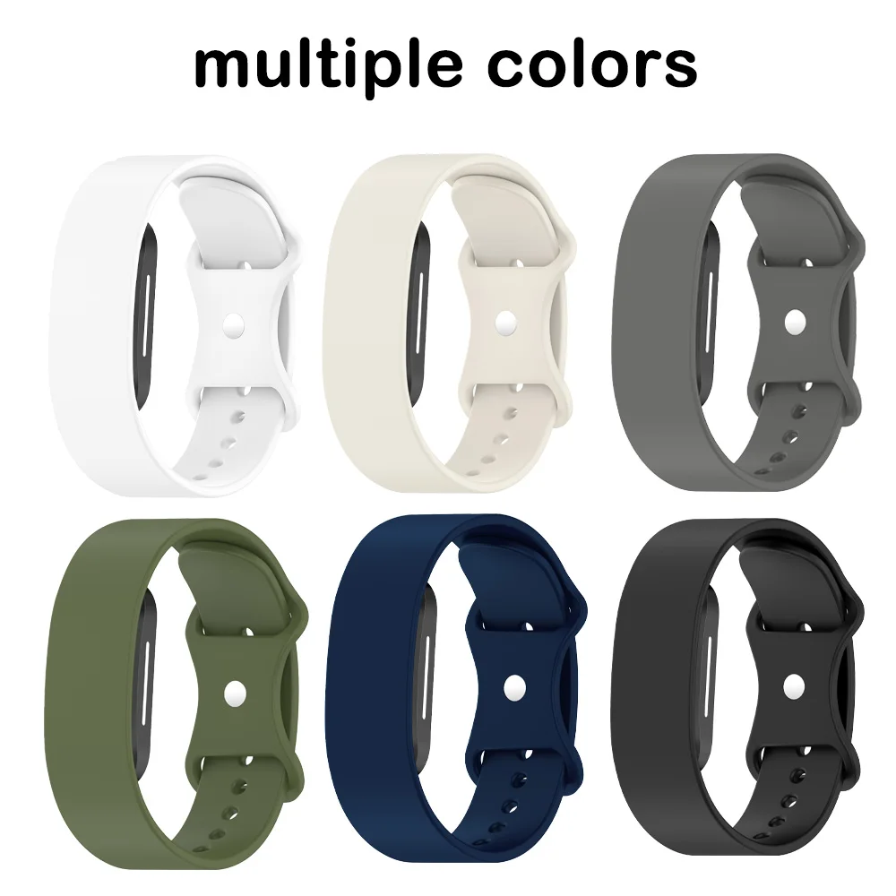 New Silicone Strap for Hume 2.0 Band Unisex Lightweight Smooth Surface Sport Replacement Band for Hume 2.0 Fitness Training Use