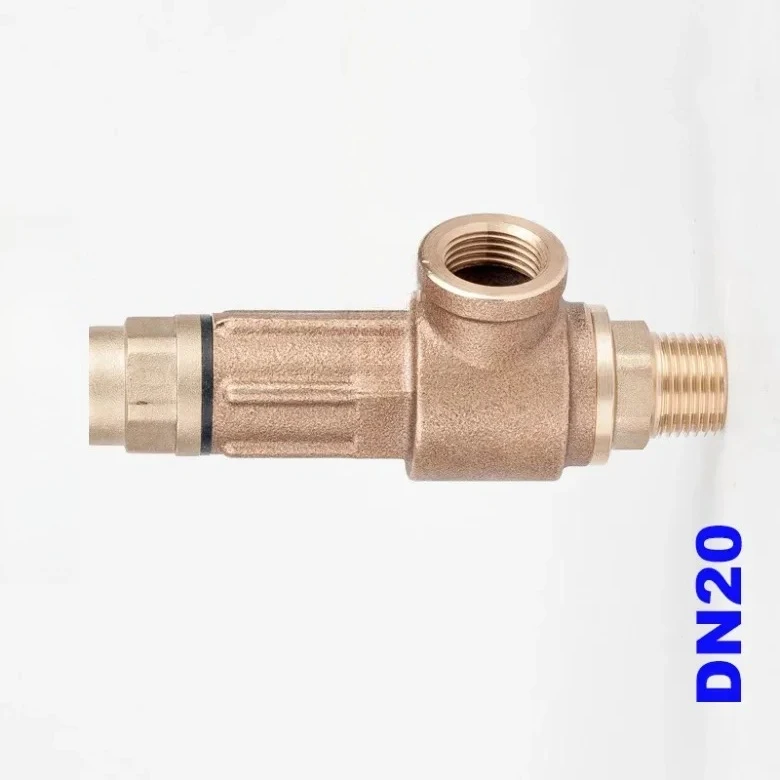 

Предохранительный клапан S10 S10L бронзовый, регулируемый, полностью медный, резьба 3/4 (DN20), 10/20/30 бар, с рукояткой