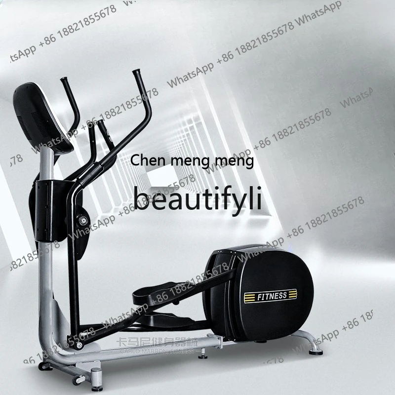 

Commercial Luxury Fitness Equipment Aerobic Track Bike Gym Household Eight-segment Magnetic Elliptical Machine