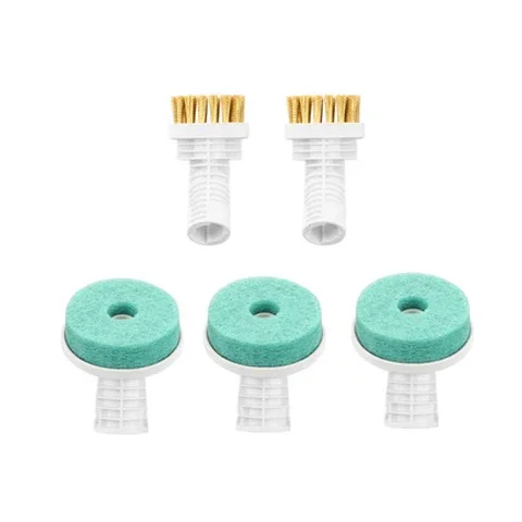 Suitable for Deerma steam mop copper wire brush head ZQ610 scouring pad brush head ZQ600/ZQ650