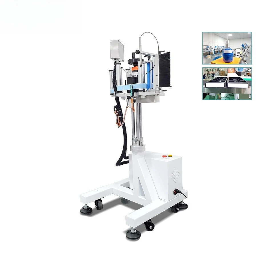 Fully Automatic Supporting Factory Production Line Labeling Machine Self-adhesive Label Side Labeling Machine