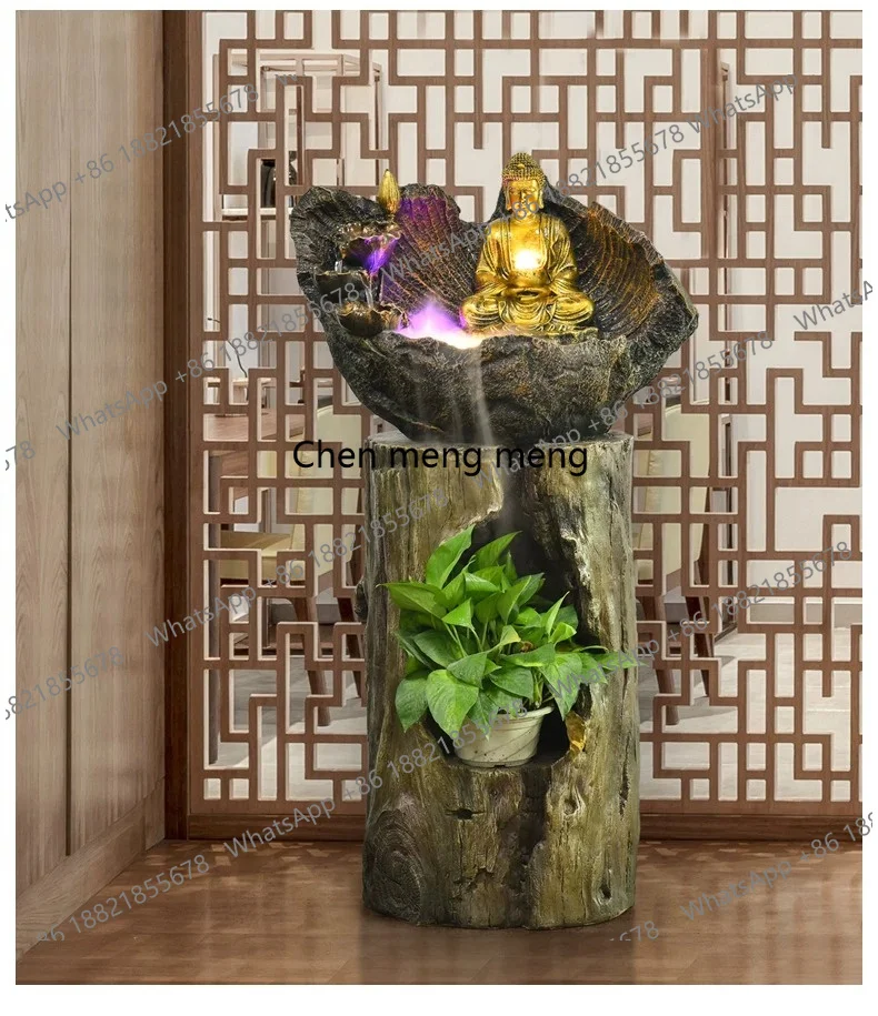 

Tabletop ornament, flowing water fountain, feng shui ball wheel, living room, open water feature
