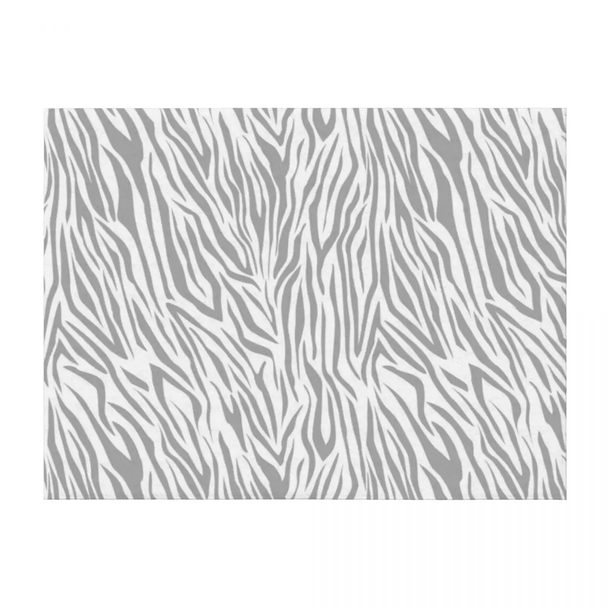 

Modern gray white vector zebra animal print pattern Throw Blanket Beautifuls for babies Sofa Throw Hairys Blankets