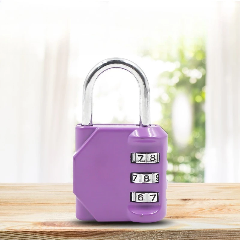 Xin Password 30mm Zinc Alloy 3-digit Password Lock Luggage Bag Lock Gym Stationery Gift Lock 8023