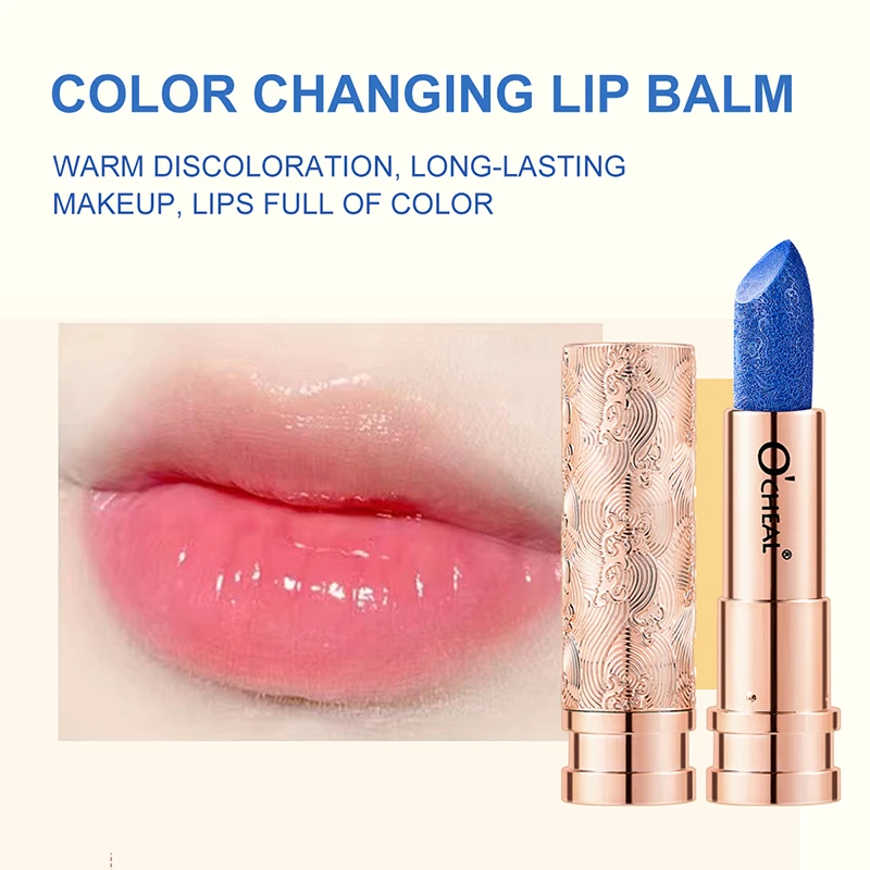 OCHEAL 1 Cái Độ Ẩm Dưỡng Môi Dưỡng Ẩm Lâu Dài Thay Đổi Nhiệt Độ Son Môi Chống Lão Hóa Sửa Chữa Môi Mặt Nạ