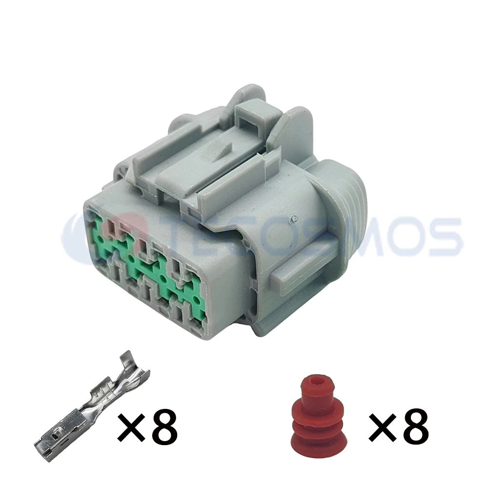 

1/5/10 компл. 8-контактный 6185-1177 6918-1780 090RS автомобильный водонепроницаемый разъем гнездо для фар для Nissan
