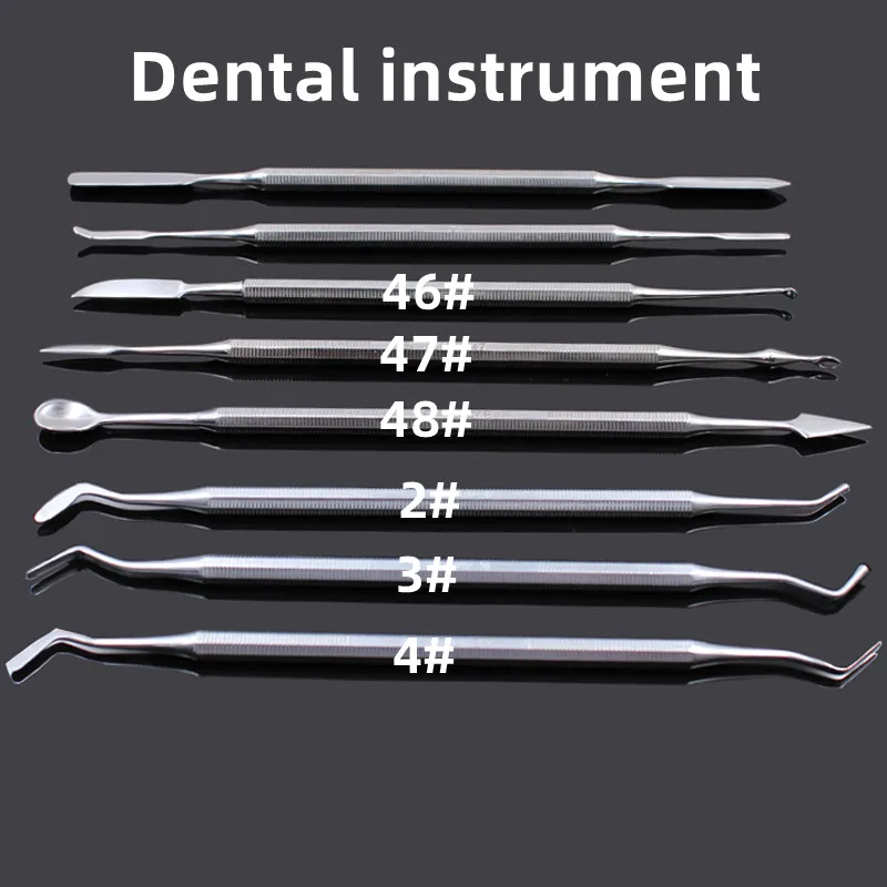 

1Pcs Dental Wax Carver Mixing Spatula Knife Composite Filling Resin Instruments Make Up Tools Dentist Lab Materials Double Ends