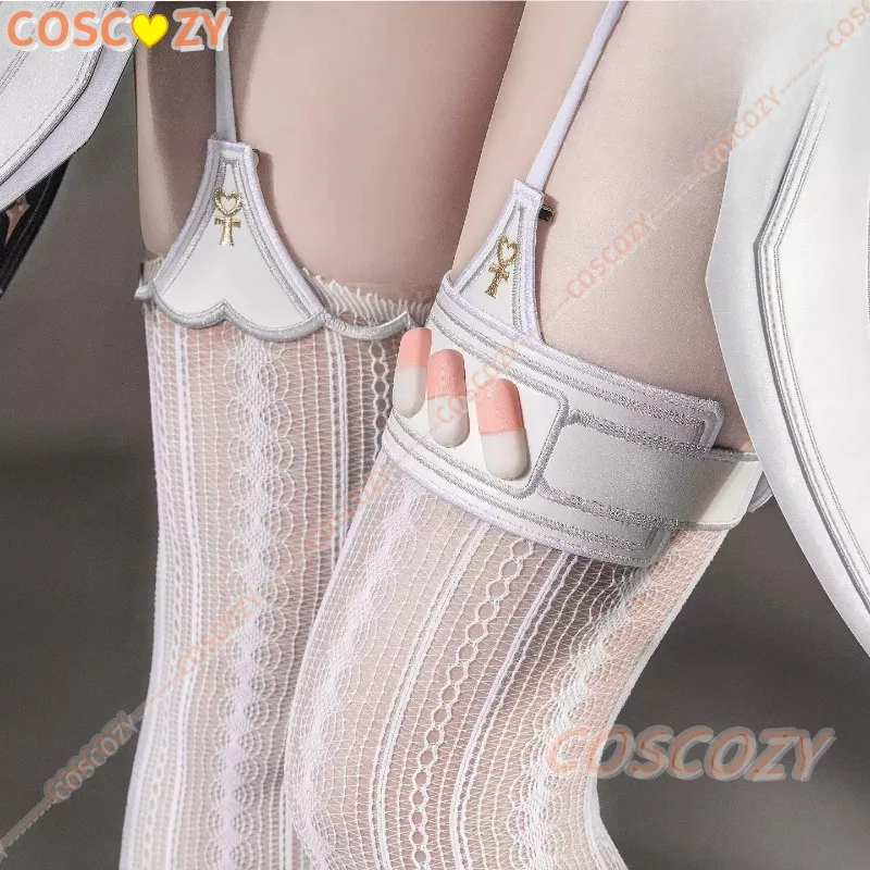 Zenless Zone Zero Fioni Phoenix‌ Cosplay Costume ZZZ Game Same Style Full Set Women Anime Outfit for Halloween Comic Con Party view 5