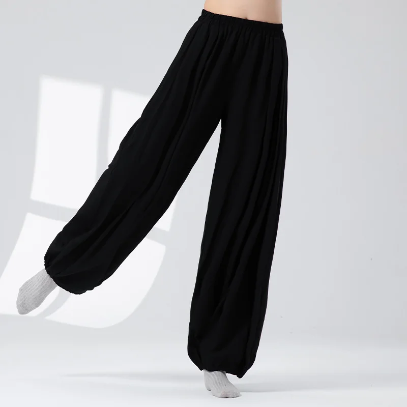 Fusion Dance Harem Pants High Waist Loose Zen Clothing Modern Dancer Practice Trousers Bohemian Beach Hippie Lounge Loose Fit