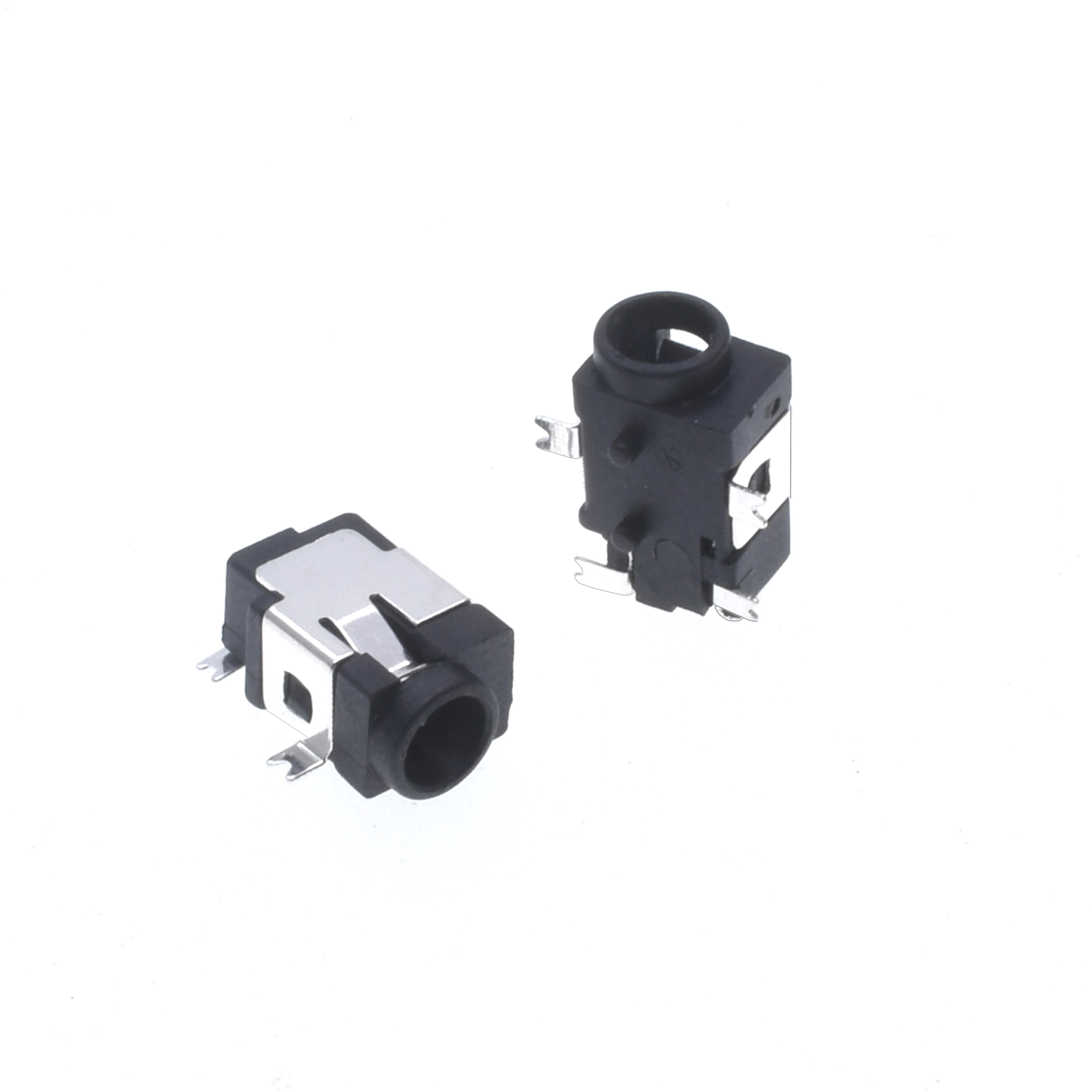 10Pcs DC-031A outer diameter3.5 caliber 1.3 inner core pin 4-pin patch high-temperature resistant DC power socket DC female base