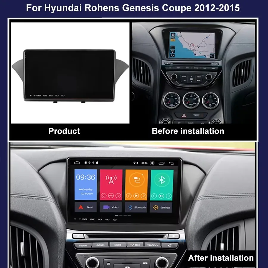 Car Radio Multimedia Video Player For Hyundai Rohens Genesis Coupe 2012-2015 Auto Audio Carplay Headunit Gps Navigation