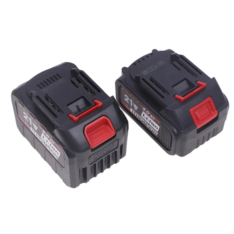 Imagem -06 - Bateria de Lítio Recarregável Fit para Makita Ferramentas Elétricas Chave sem Fio Saw Drill Grinder Chave de Fenda 21v 4.0ah 6.0ah