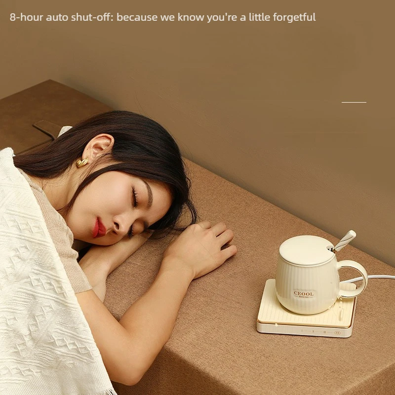 Office Mug Warmer 55C Constant Temperature Heating Pad Low Power Energy Saving Burn Proof Cup Bottle Warmer for Desk Home 컵 워머
