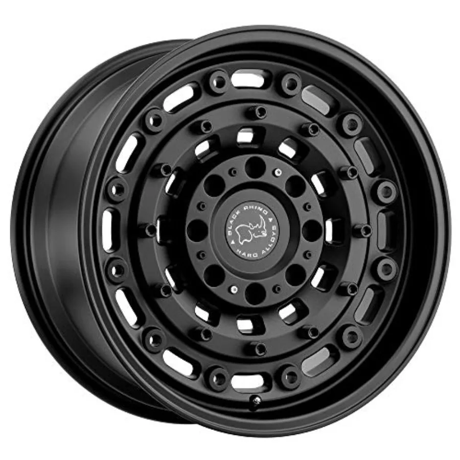 

17 x 8 Matte Black Custom Wheel with 38 Offset 6x130 Bolt Pattern 84.1mm Hub for Off-Road SUVs
