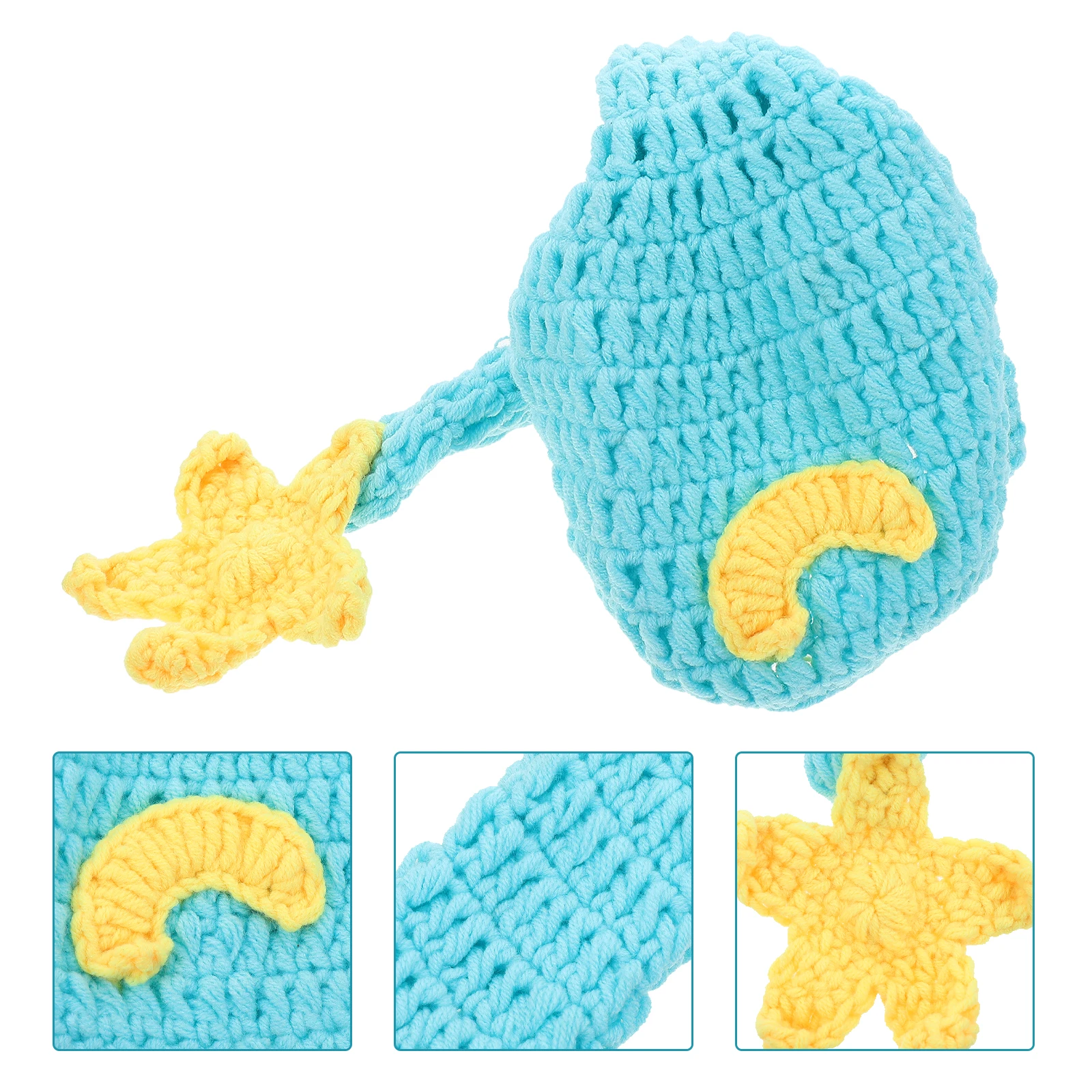 

Newborn Photography Prop Has Handmade Crochet Baby Hat Props Clothing for Babies