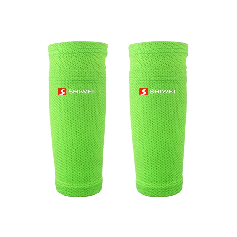 Fußball Schienbeinschutz Pad Sport Knie Pads Waden Hülse Socke Bein Unterstützung Anti-Verstauchung Fußball Kompression Schienbeinschoner für Erwachsene Kinder – Detail 8