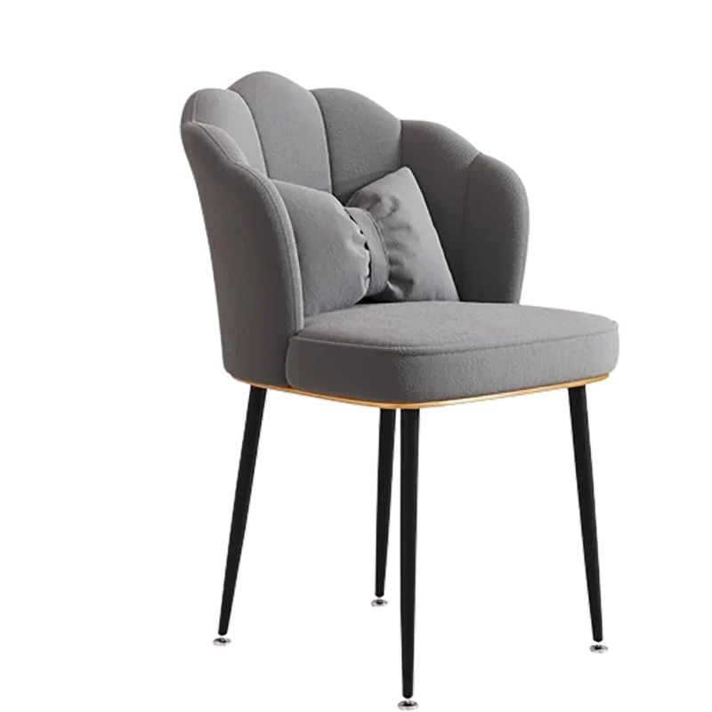 

Modern Nordic Dining Chairs Mobile Accent Balcony Living Room Vanity Gaming Chaises Salle Manger Salon Furniture CY50DC