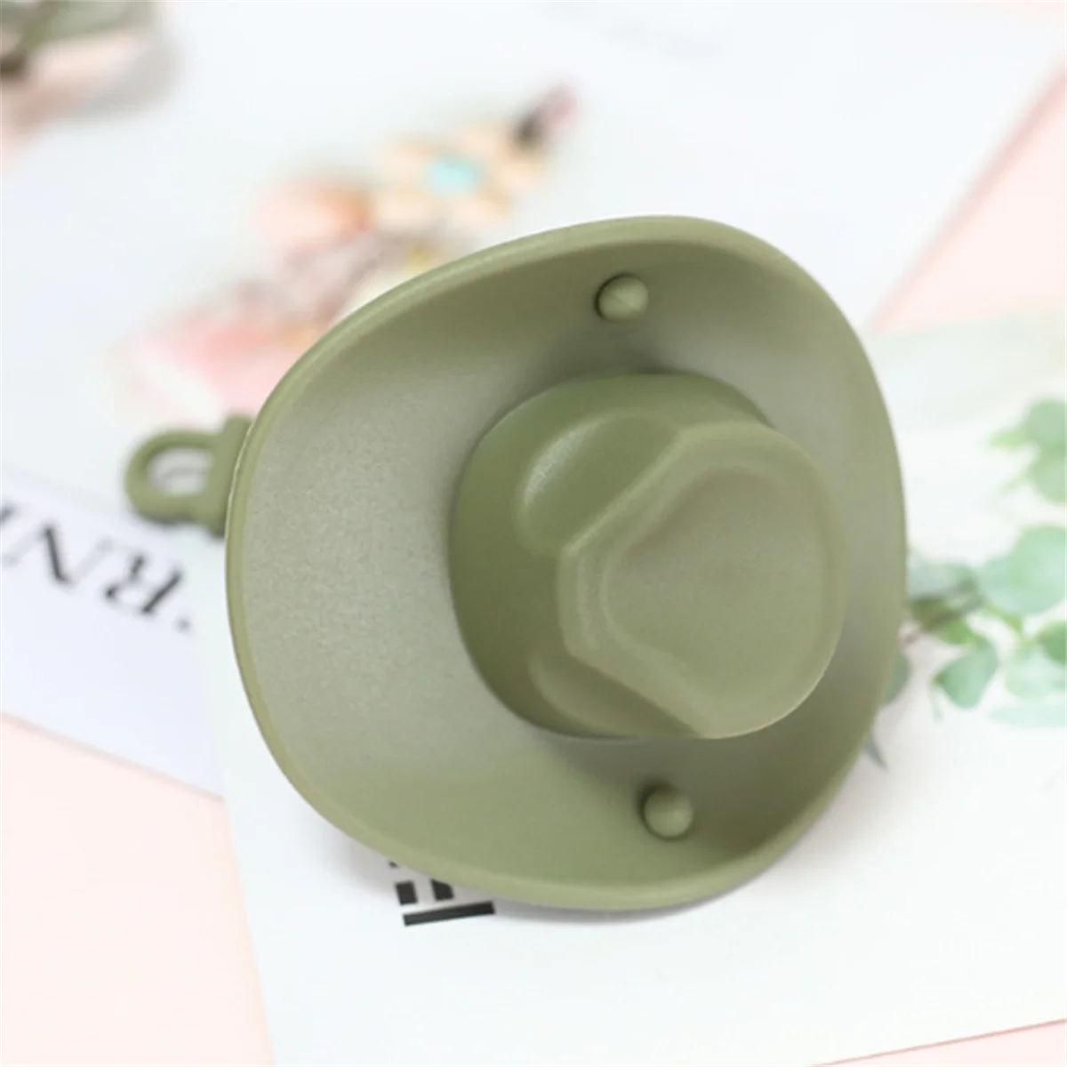 NEW Silicone Cowboy Hat Wine Cork Champagne Beer Bottle Stopper Beverage Sealer Plug Kitchen Bar Accessories Green