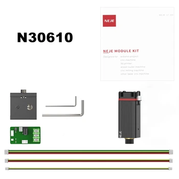 NEJE 10W N30610 professional laser module kit 450nm blue light TTL PWM modulation for CNC laser cutting machine wood