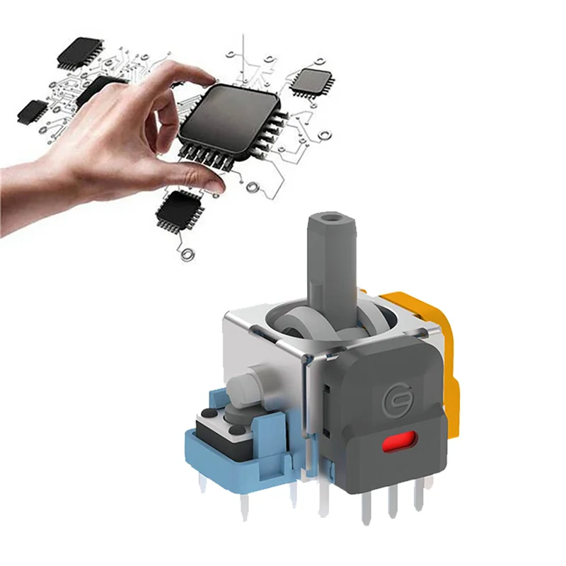 

【Buy It-Now!】Upgraded 20PCS Joysticks For PS4 Joysticks Hall Electromagnetic High Precision Adjustable Joysticks