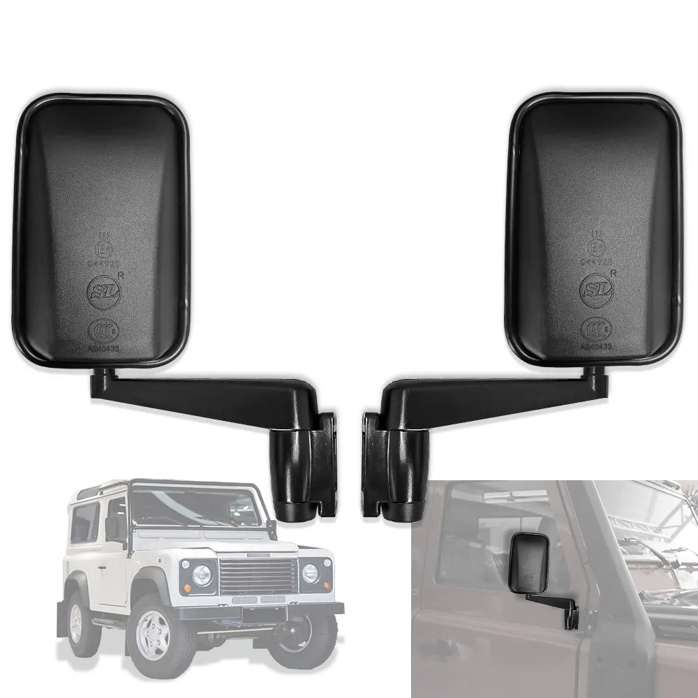 

Door Exterior Mirror Glass and Arm Set for Land Rover Defender 90 110 1990-2016 ALR4626 MTC5084