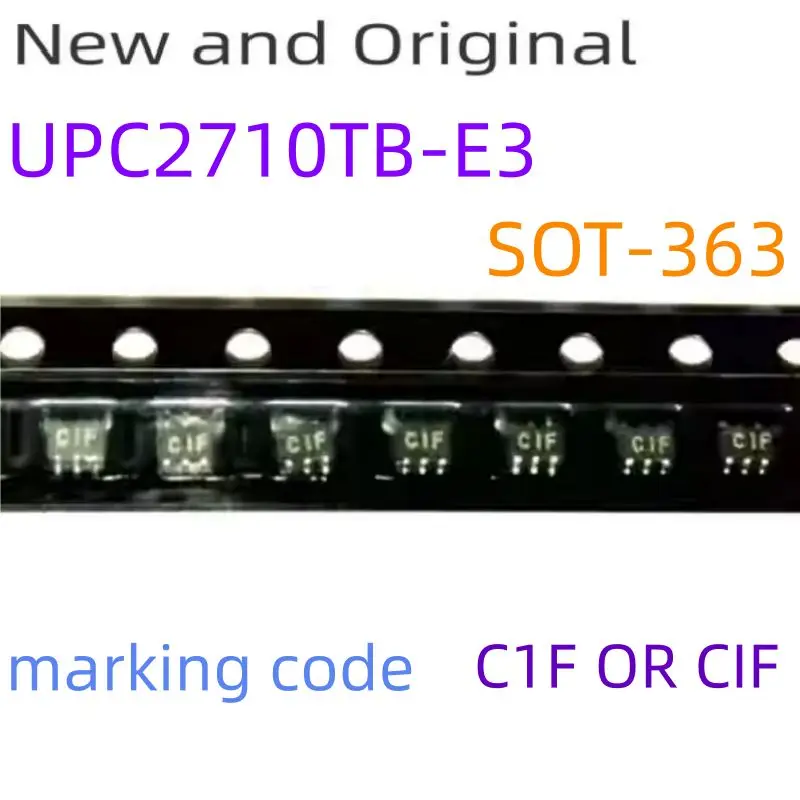 Upc2710Tb Upc2710Tb-E3 5V Mmic Medium Output Power Amplifier Ic Chip Marking Code C1F