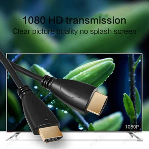 AIXXCO-CABO HDMI GOLD BADEN, 1,4, 1080p, 3D-Videokabel für HDTV, Teiler, Schalter, 1 m, 2m, 3 m, 5m, 10 m, 15m 6 Hauptverkauf HDMI -Kabel 10 m - №2
