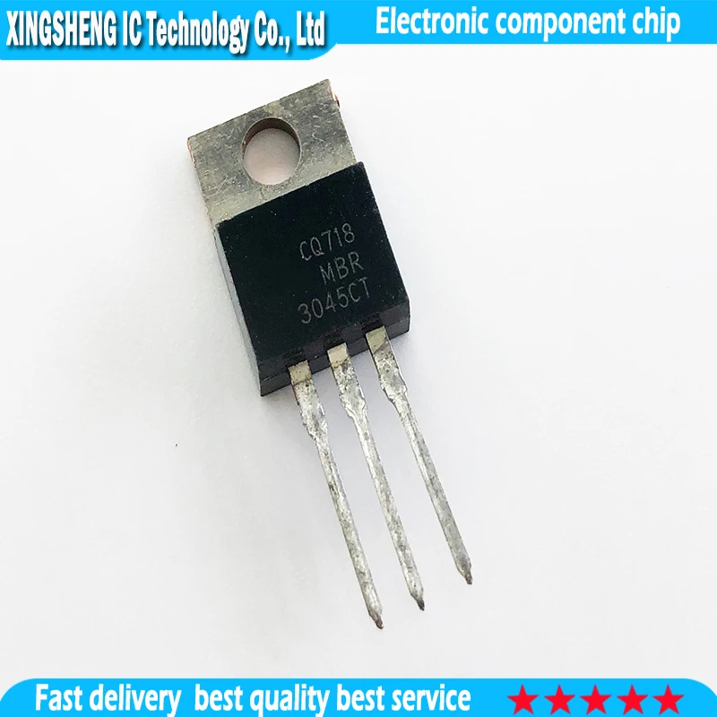 10pcs MBR3045CT TO-220 MBR3045 TO220 MBR3045C 30A45V