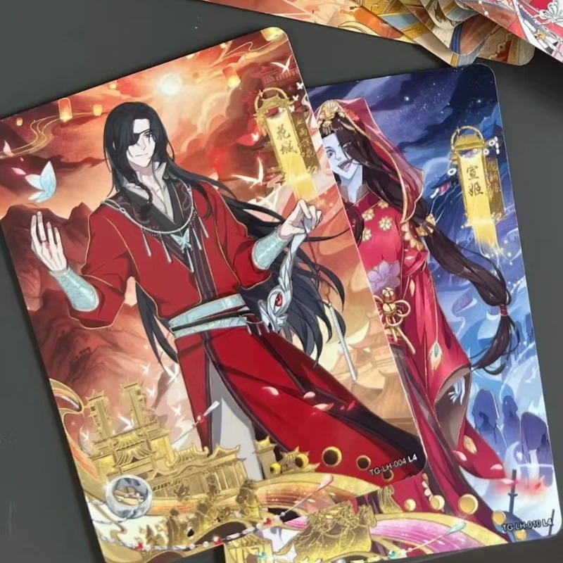 

KAYOU натуральная небесная официальная карта благословения 2st Shocking Hong Chapter Fenghua живопись свиток аниме коллекция коробка периферийные устройства