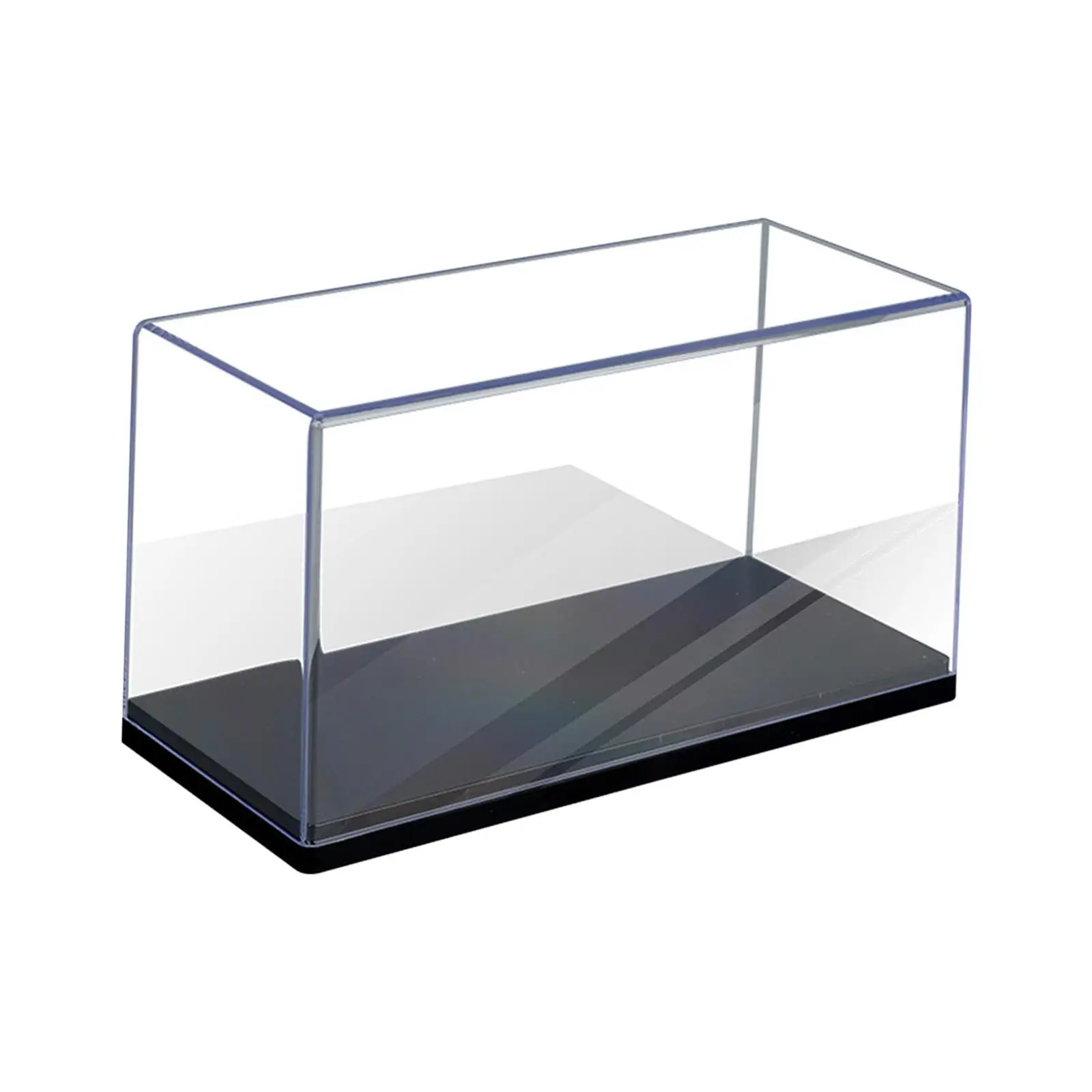 

Model Car Display Case Storage Box 1:43 Scale Protection Countertop Transparent for Collectibles Memorabilia Gifts Figures