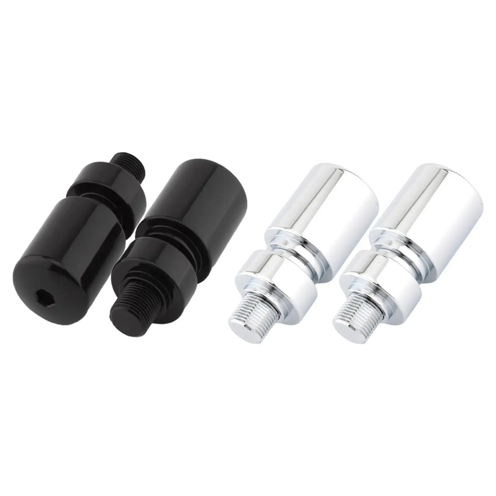 

2x Motorcycle Grips Handlebar End Sleek Handle Grips Caps for 750
