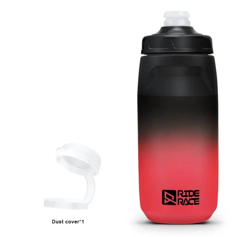 Botella de agua para bicicleta 620ML PP5 ultraligera para correr al aire libre escalada deportes taza para apretar hervidor de ciclismo taza portátil para bicicleta gimnasio