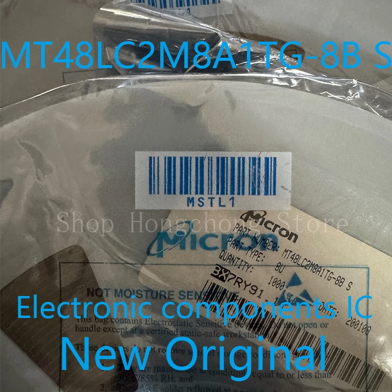 New Original MT48LC2M8A1TG-8BS MT48LC2M8A1TG SYNCHRONOUS DRAM, 2MX8, 6NS, CMOS, PDSO44 5PCS