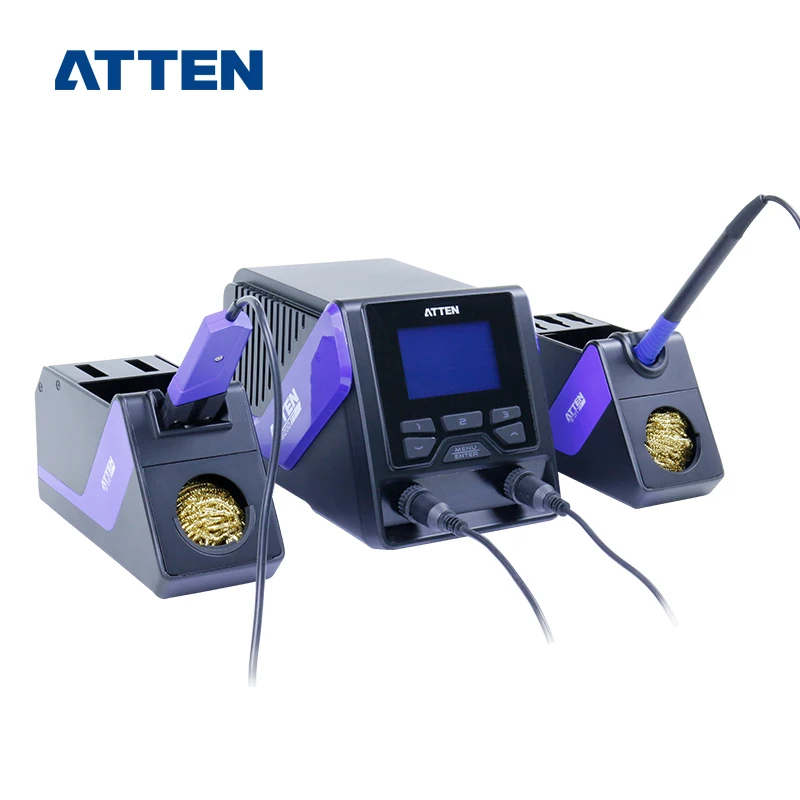 ATTEN GT-6200 soldering station 200W high-power dual-channel high-end intelligent lead-free repair soldering station