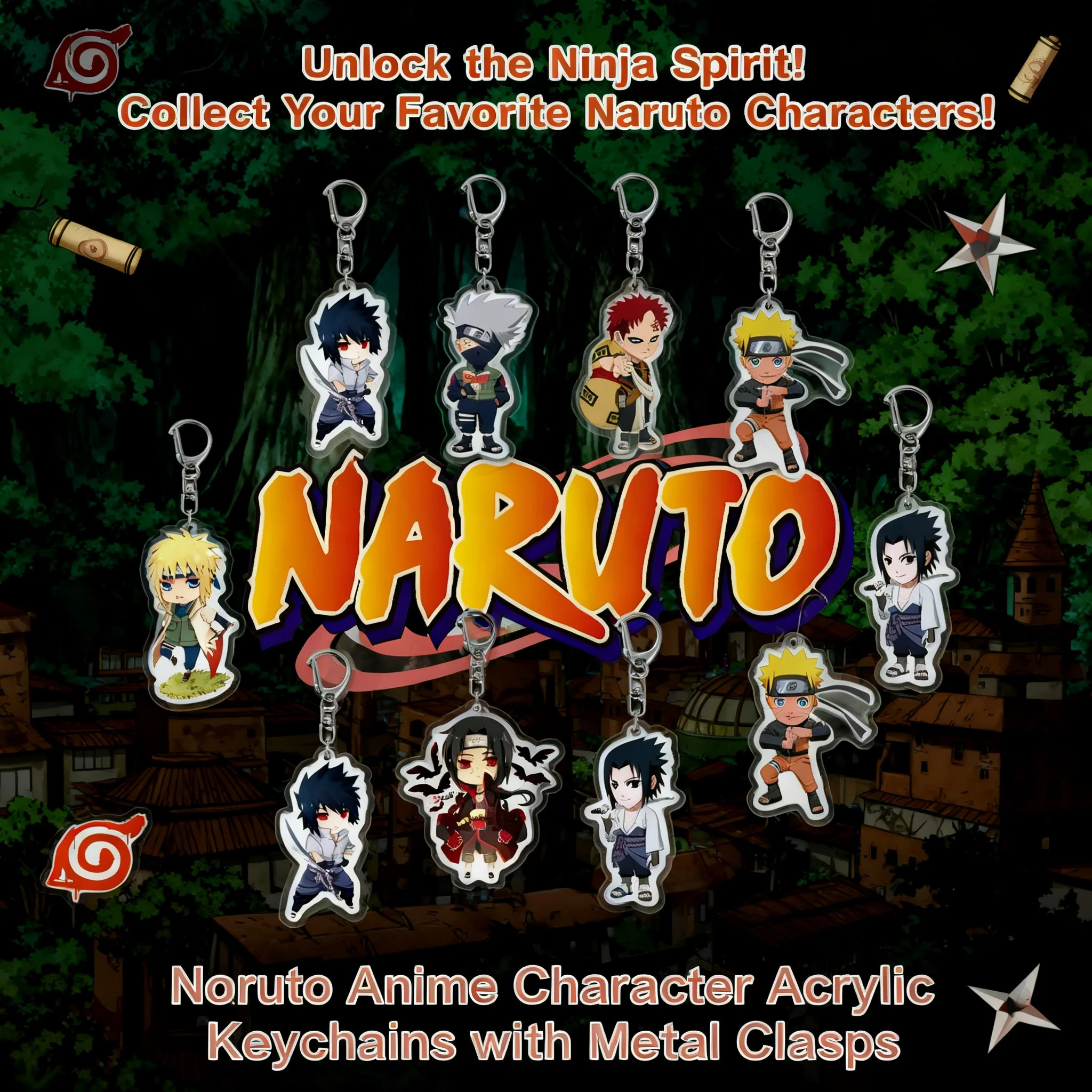 Naruto Anime Keycha…