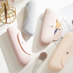 Bolsa de almacenamiento para cosméticos, organizador portátil de silicona resistente al agua, resistente a la suciedad, para viaje, novedad de 2024