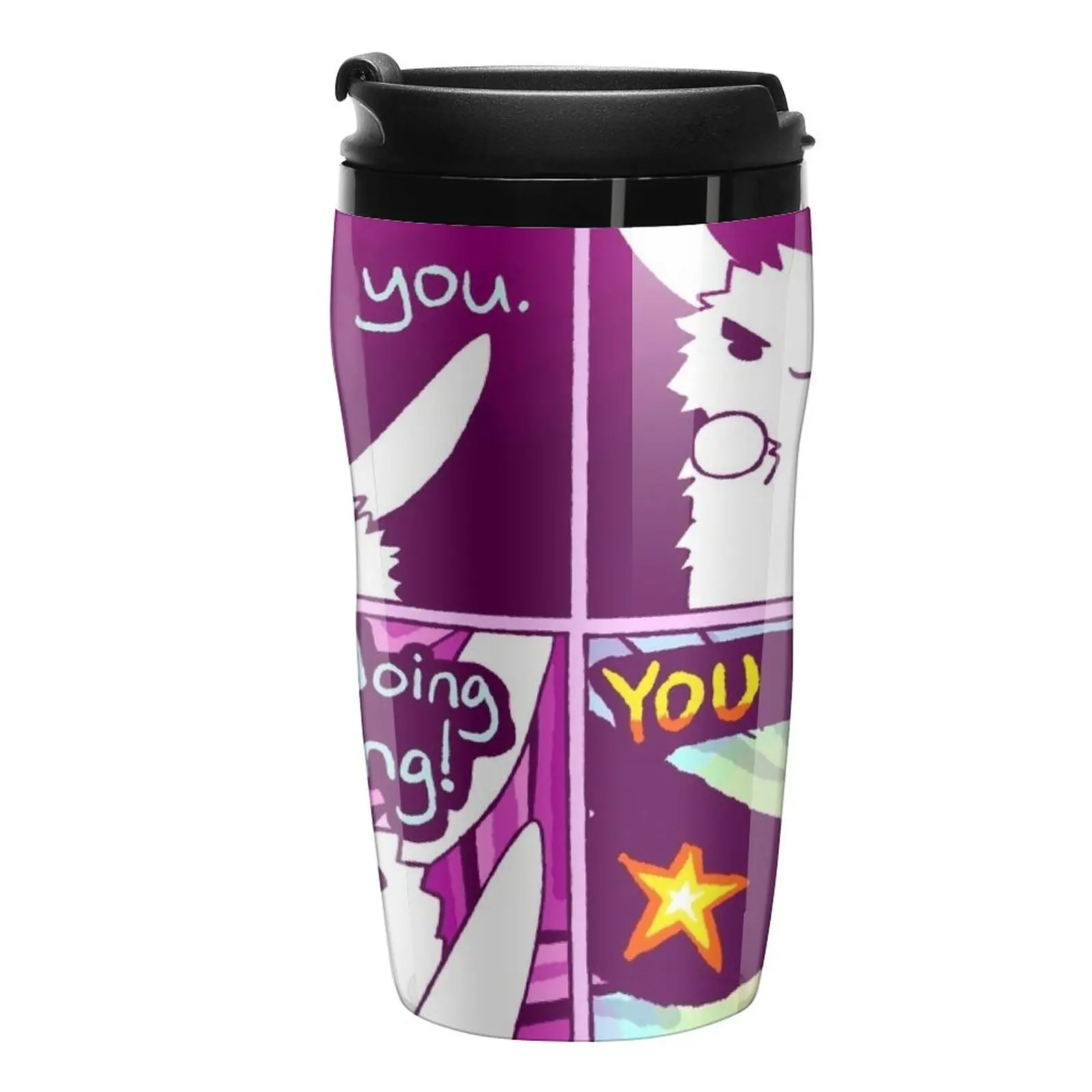 

New YOU GOT THIS Bunny Comic Travel Coffee Mug Coffee Cups Sets Coffee Bowls