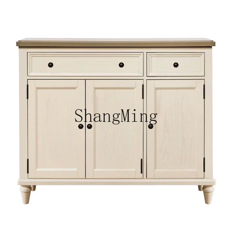 

ZYY all solid wood household indoor entrance balcony locker foyer cabinet storage cabinet