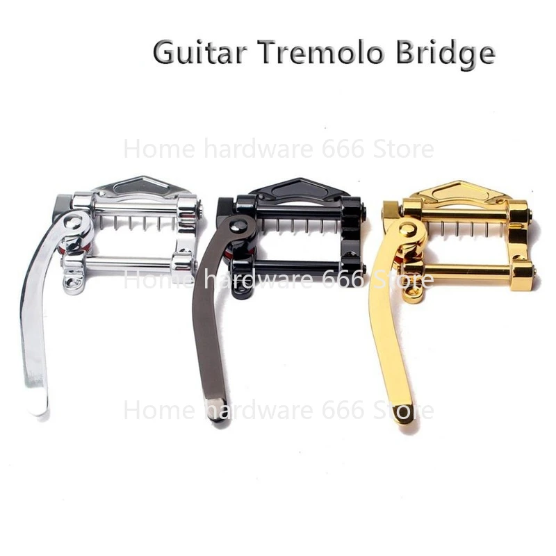 Electric Guitar Tremolo Bar Bridge Unit Vibrato Bridge Zinc Alloy for Tele SG LP ETC ES335 Guitar Parts Accessories