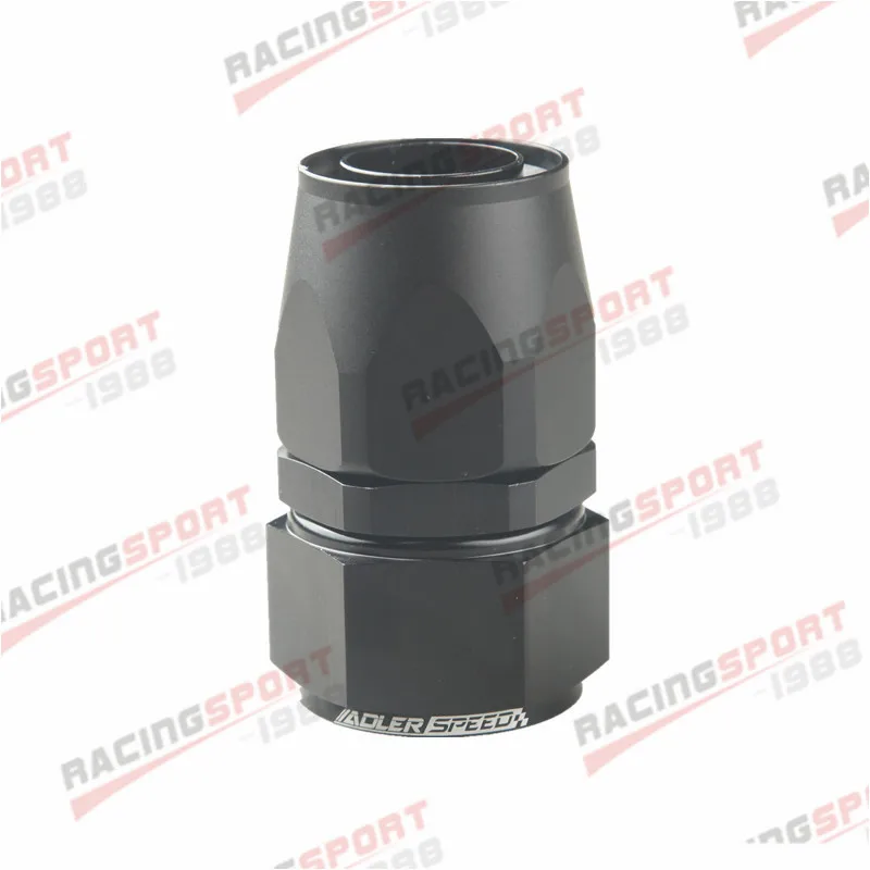 AN4 AN6 AN8 AN10 AN12 AN16 Straight 0 45 90 120 180 Degree Oil Fuel Swivel Hose End Fitting Oil Hose End Adaptor Kit Black