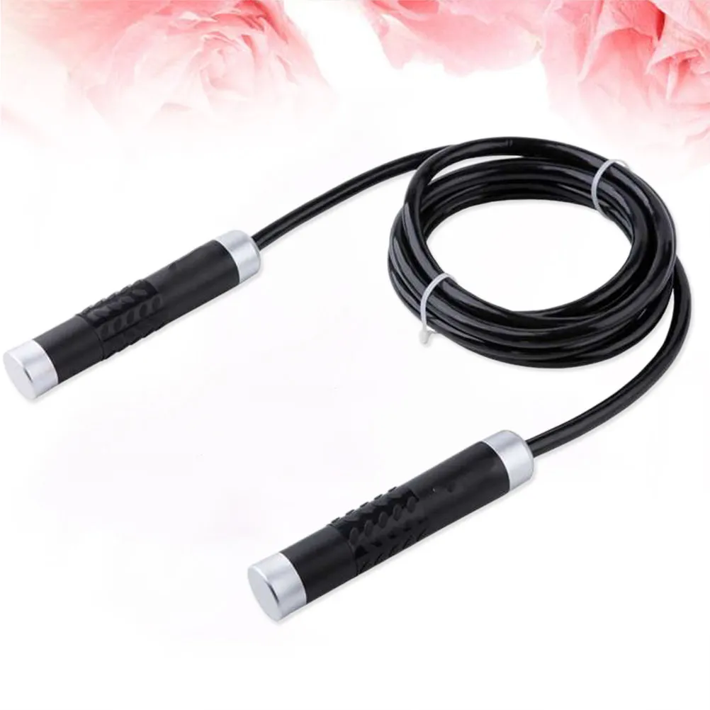 weighted-skipping-rope-aluminum-alloy-handle-adjustable-length-fitness-jump-rope-ball-bearing-for-mma-cardio-workout-training