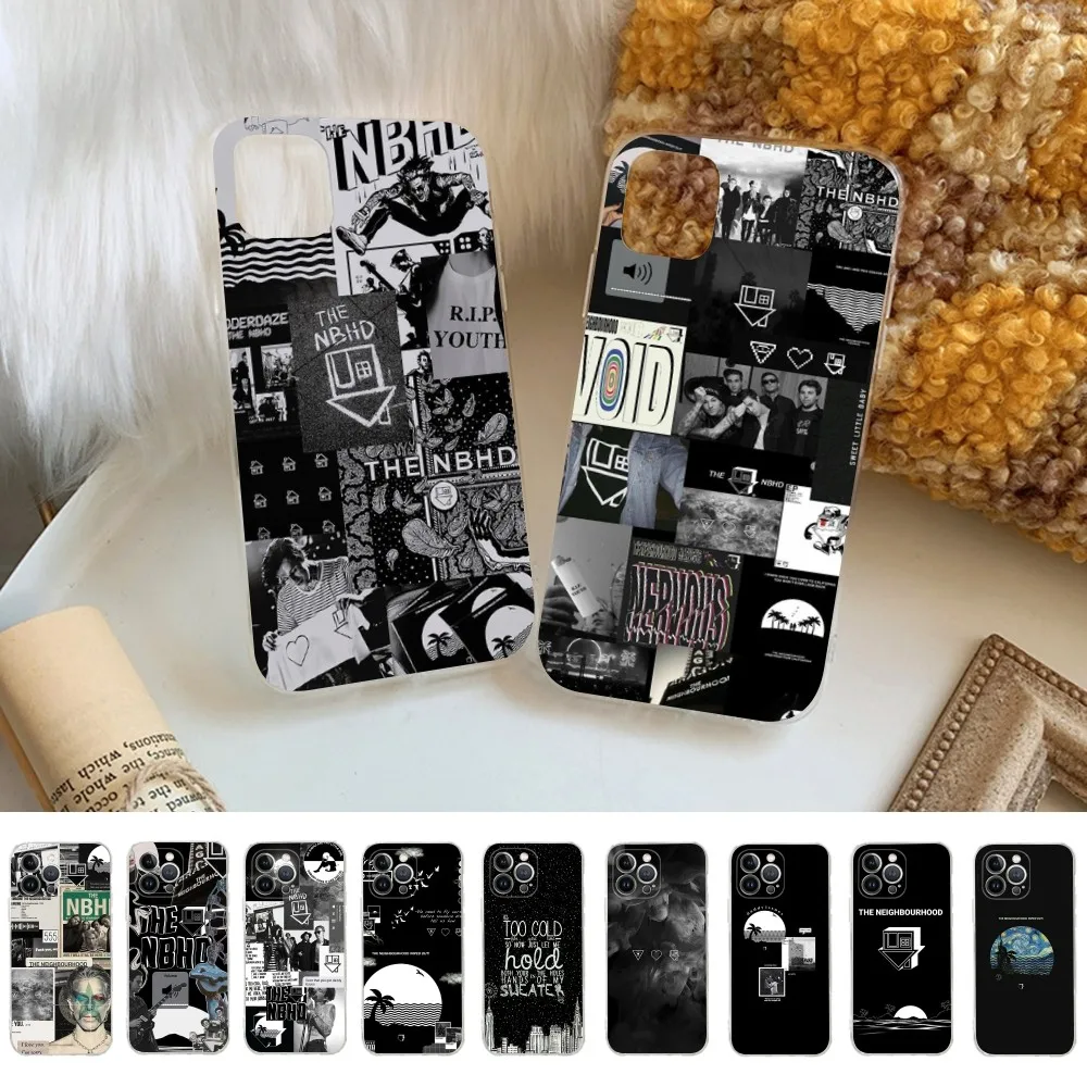 The Neighbourhood Band Phone Case For iPhone 15 14 11 12 13 Mini Pro XS Max Cover 6 7 8 Plus X XR SE 2020 Funda Shell