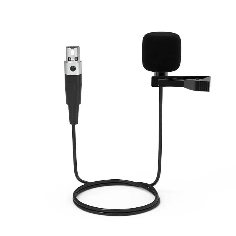 

Live broadcast collar clip microphone Long-distance pickup Sound quality Clear interview recording Teaching microphone