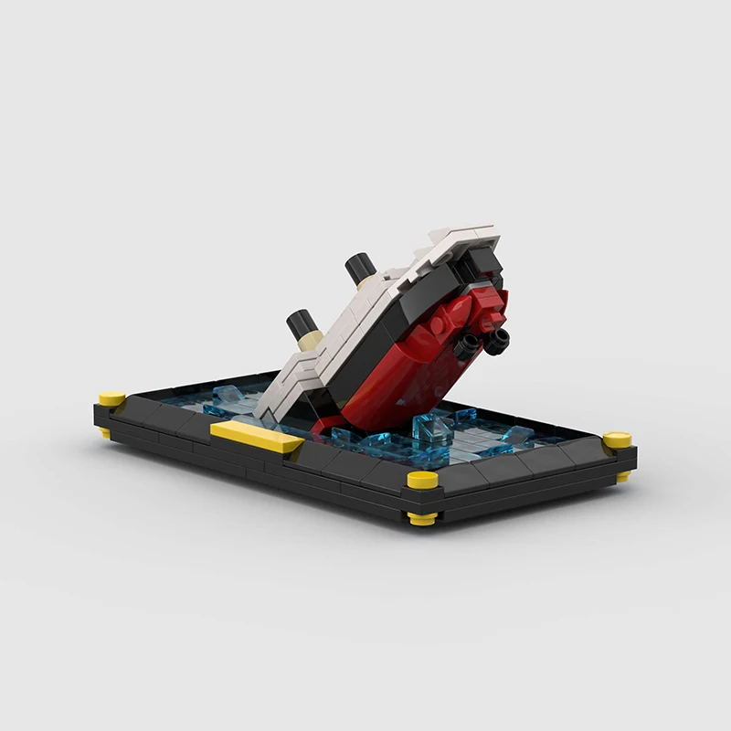 مجموعة ألعاب بناء نموذج سيارة رائعة وعصرية، مناسبة كهدية للهالوين وعيد الميلاد وكجموعة ديكور المنزل