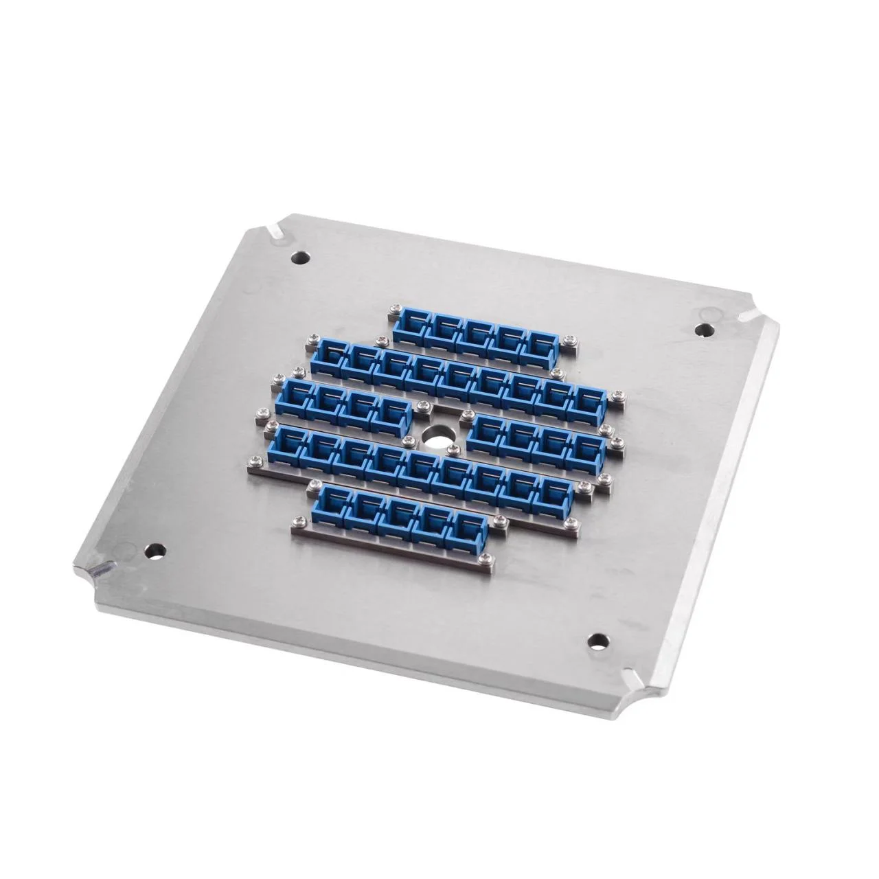 

36 Port Optical Fiber Connector SC/LC UPC/APC Polishing Fixture Used For Internet Optical Fiber Equipment Fiber Optic Equipment