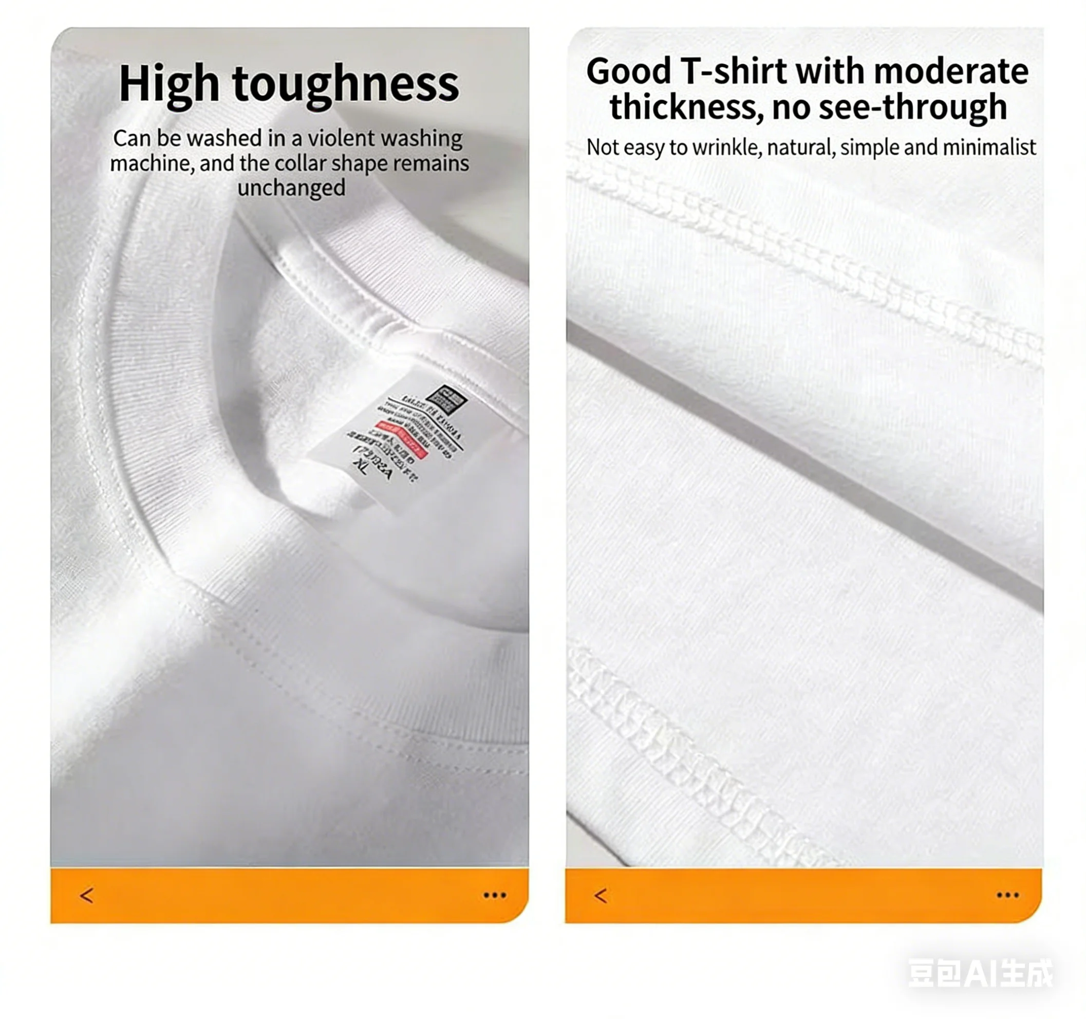 100% pure cotton men's luxurious brand letter print T-shirt, short-sleeved T-shirt, high-quality men's clothing, streetwear image 4