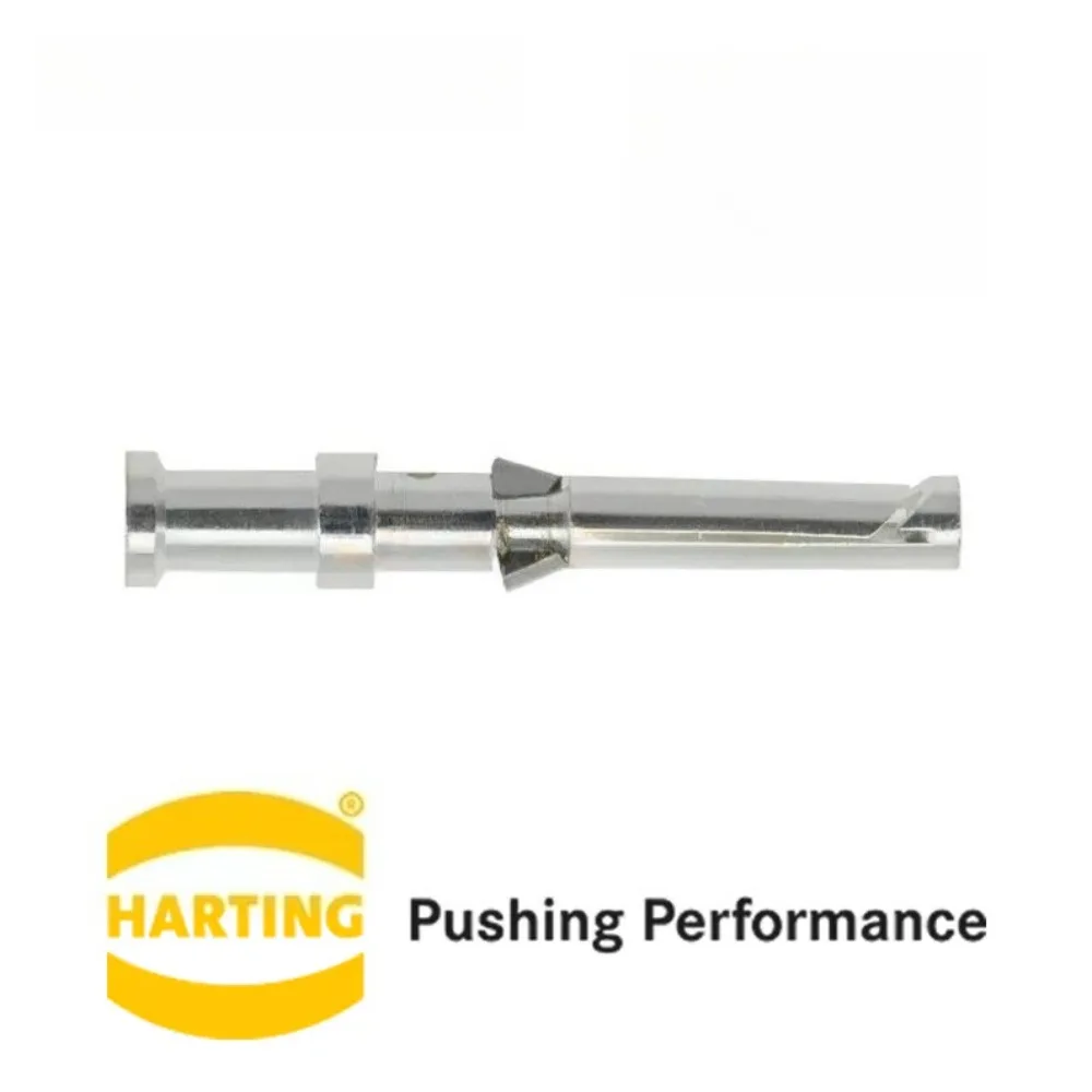 50pcs HARTING 09150006201 1.5mm Female Needle 10A Silver Plated Crimping Needle Original