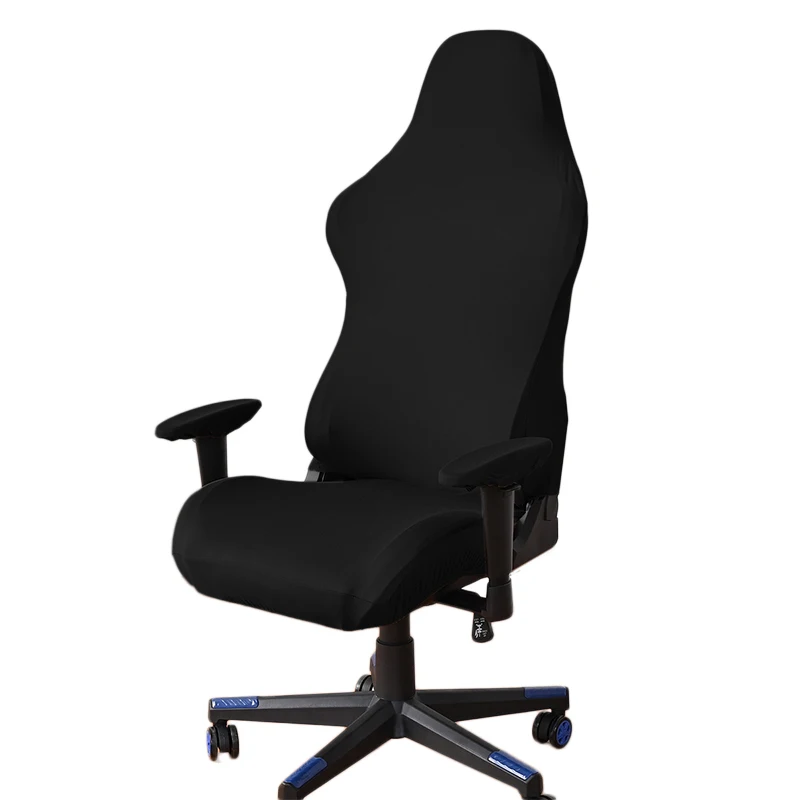 Gaming Armchair Seat Cover Elastic Office Banquet Chair Cover Anti Dirty Seat Case Stretch E Sports Chair Computer Chair Cover