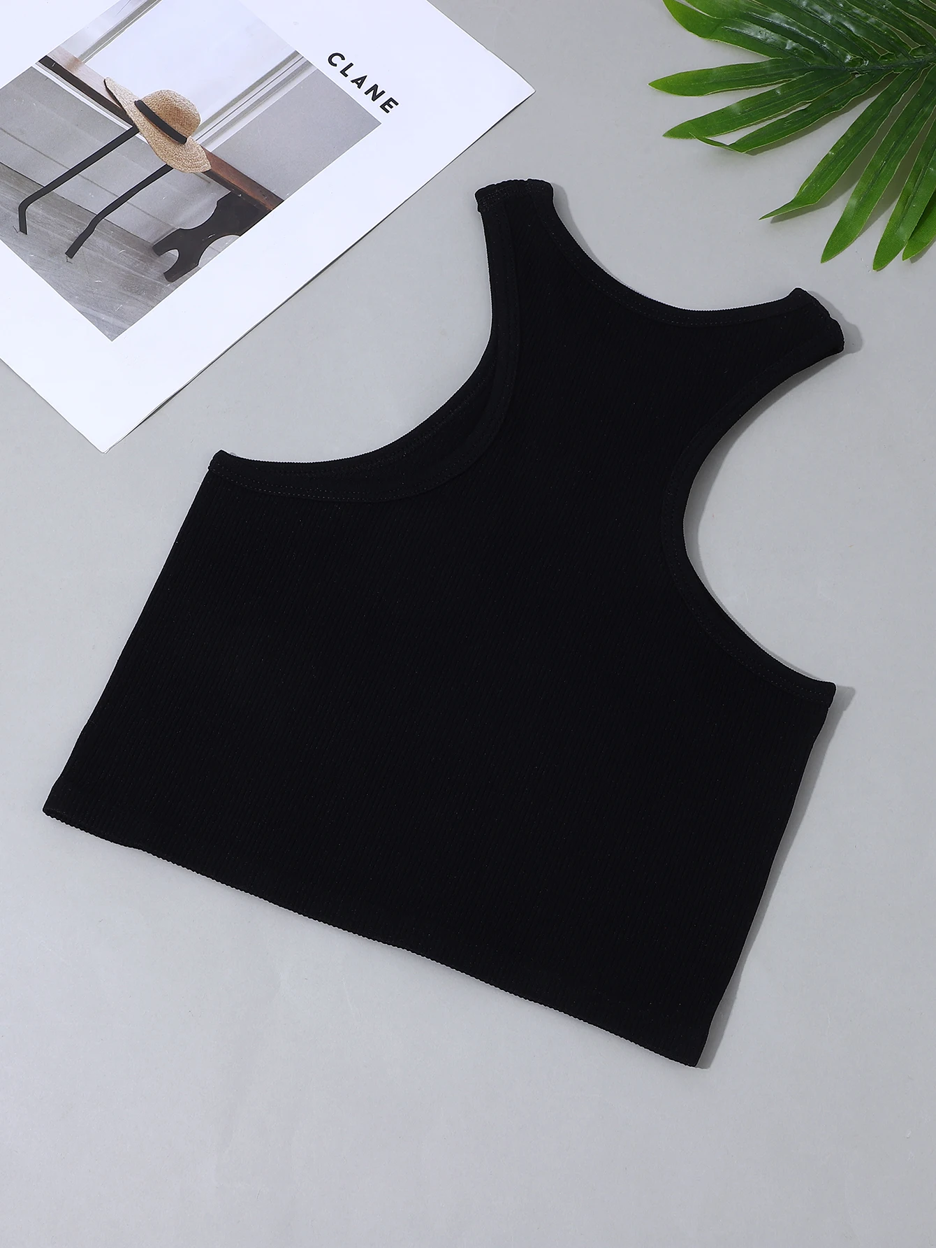 Seamless knitted high-elastic belly-baring yoga ribbed vest workman's back sleeveless sexy halter bra nylon quick-drying running
